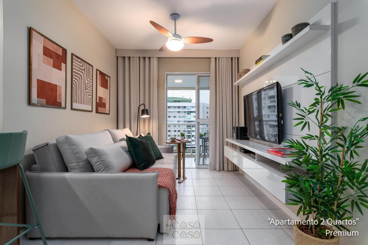 2 Quartos Com Varanda A 300M Riocentro Wi-Fi 120Mbps E Cozinha Completa - Condominio Com Piscina, Estacionamento, Portaria 24H E Parquinho Infantil - Apartamento Indicado Para Grupos, Hospedes A Trabalho E Criancas Рио де Жанейро Екстериор снимка
