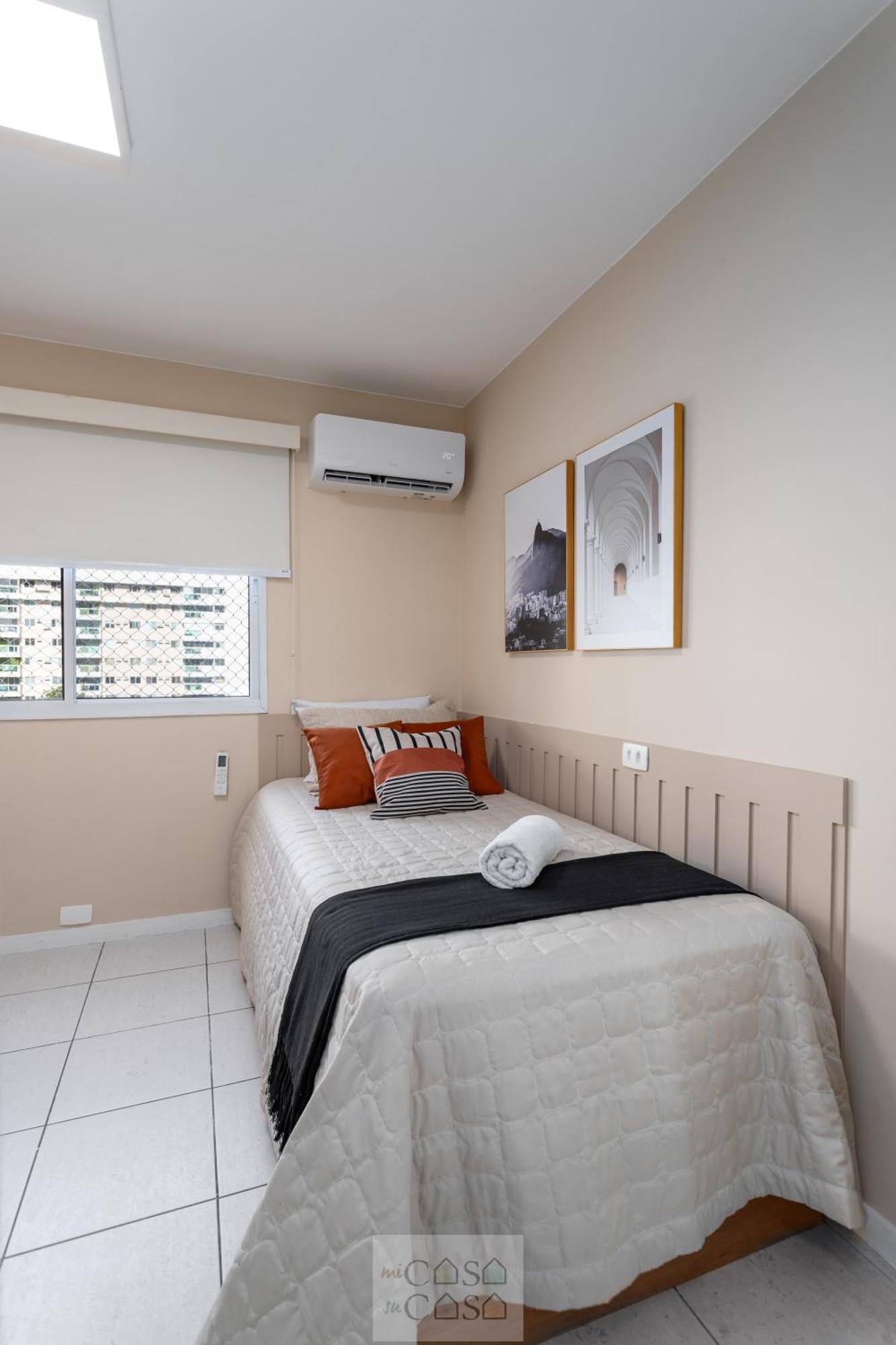 2 Quartos Com Varanda A 300M Riocentro Wi-Fi 120Mbps E Cozinha Completa - Condominio Com Piscina, Estacionamento, Portaria 24H E Parquinho Infantil - Apartamento Indicado Para Grupos, Hospedes A Trabalho E Criancas Рио де Жанейро Стая снимка